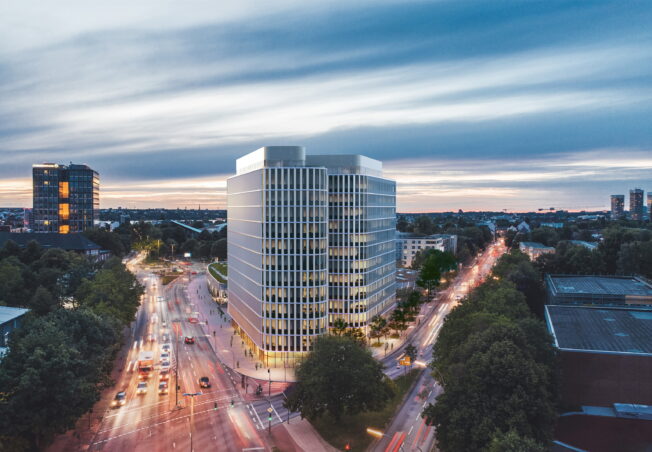 The ALSTERGATE in Hamburg