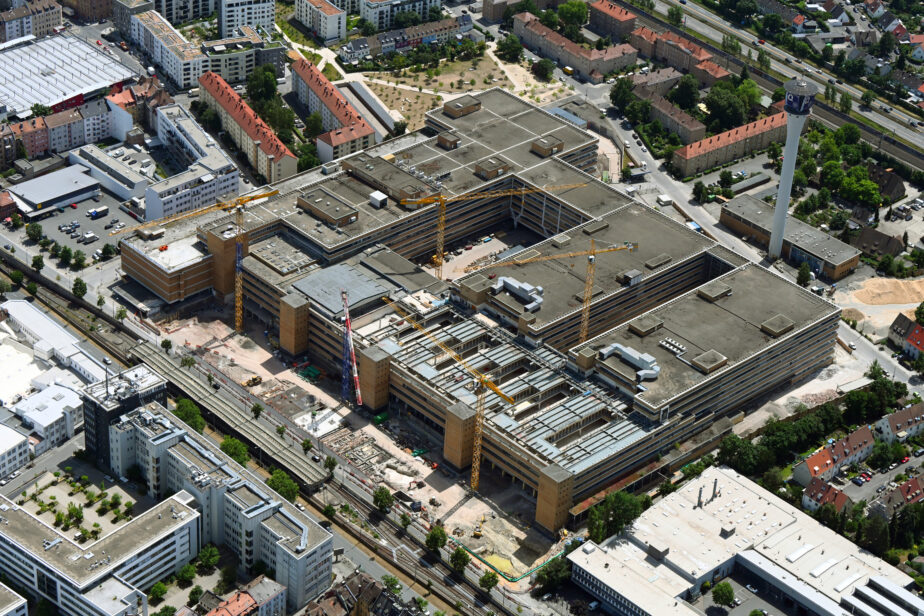 Aerial view of The Q