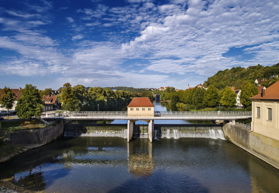 Radwegbrücke Tübingen Ost