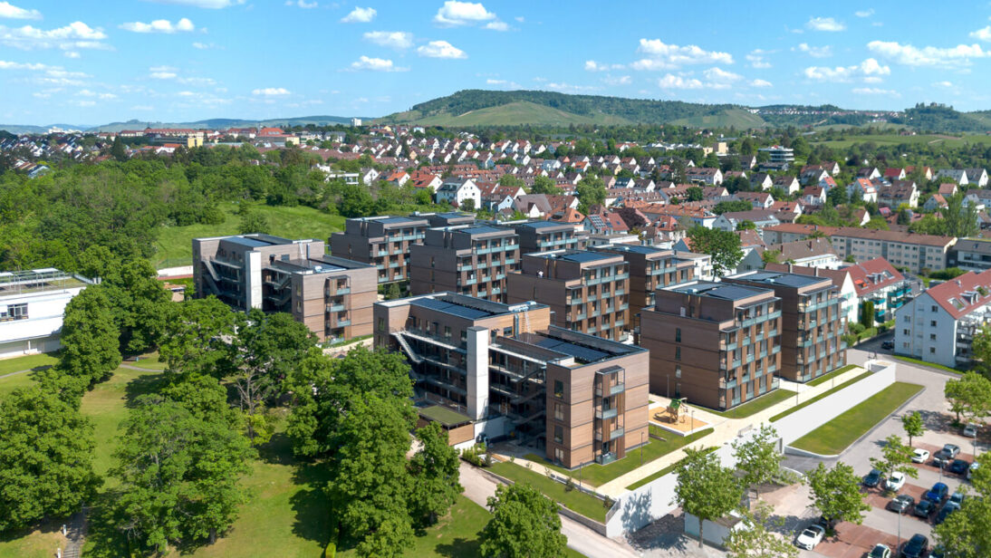 Sustainable Urban Quarter P18 in Stuttgart