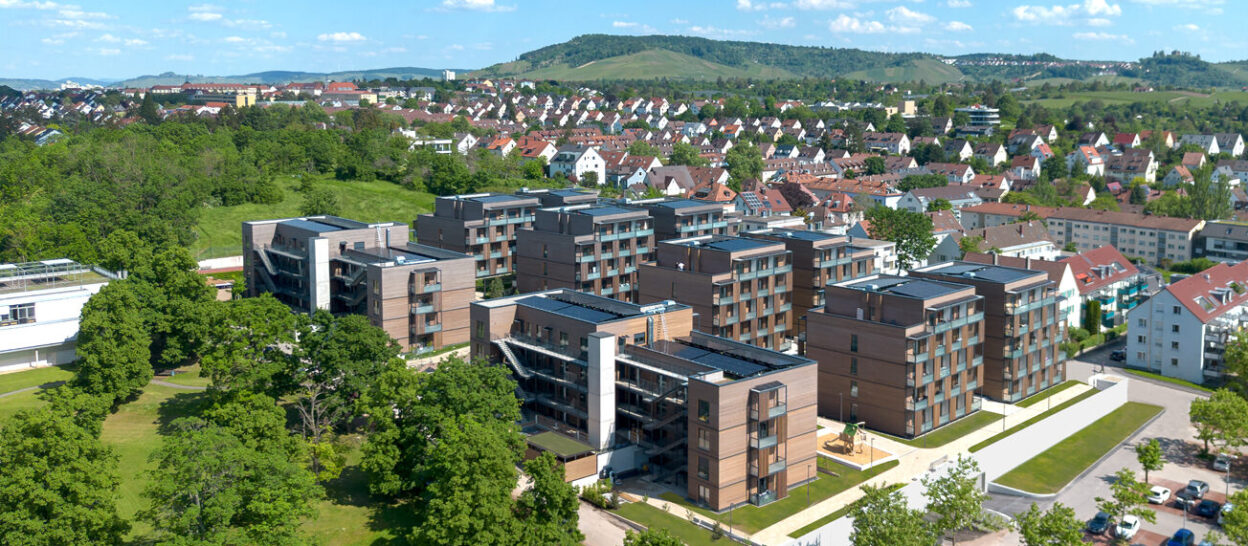 Sustainable Urban Quarter P18 in Stuttgart