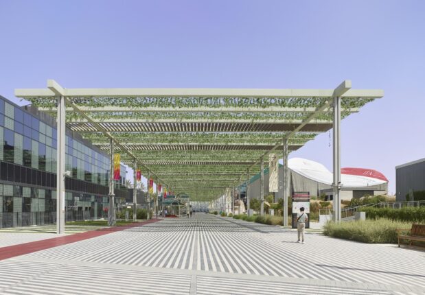 EXPO Shade Structures – Planted Pergolas