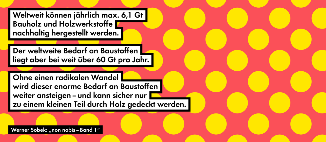 Non Nobis - über Das Bauen In Der Zukunft | Werner Sobek