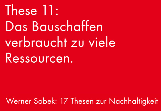 Für mehr Menschen mit weniger Material bauen