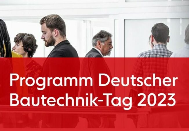 Deutscher Bautechnik-Tag 2023