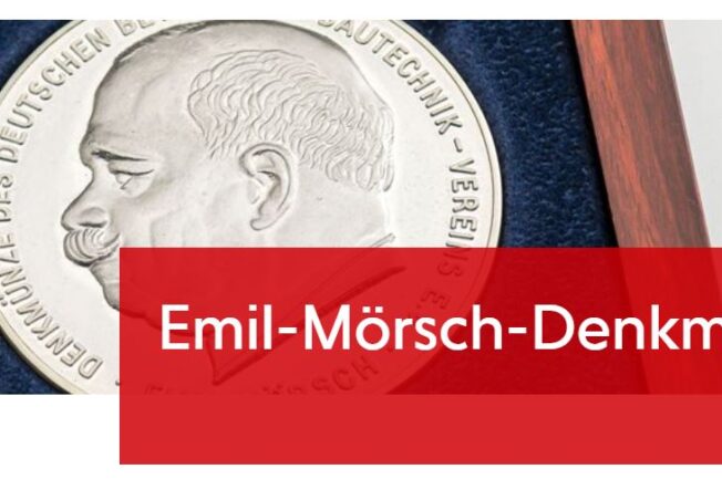 Werner Sobek erhält die Emil-Mörsch-Denkmünze