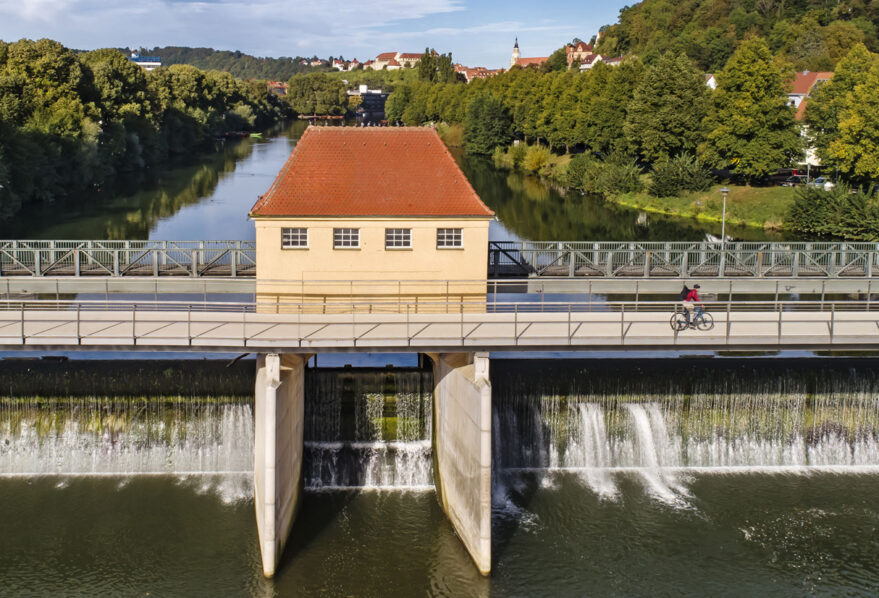 Fahrradbrücke Tübingen