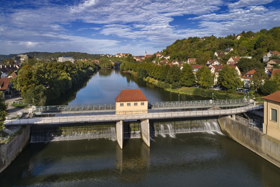 Fahrradbrücke Tübingen