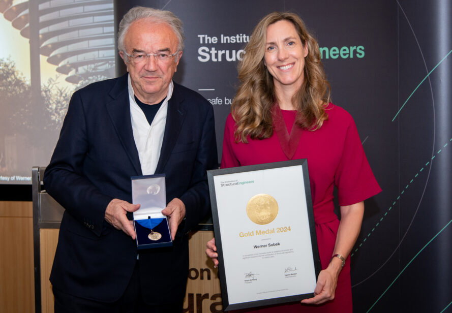 Werner Sobek erhält die ISTRUCTE Gold Medal 2024